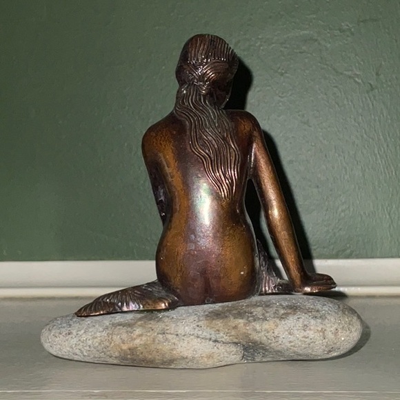 Kobenhvn Copenhagen The Little Mermaid Sculpture Statue - Picture 5 of 13